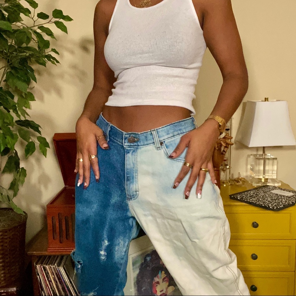 Reworked Lee jeans